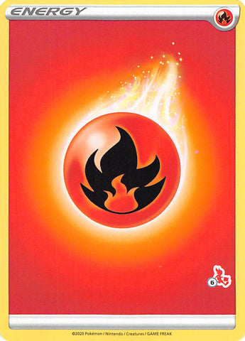 Fire Energy (Cinderace Stamp #6) [Battle Academy 2022] - The Mythic Store | 24h Order Processing