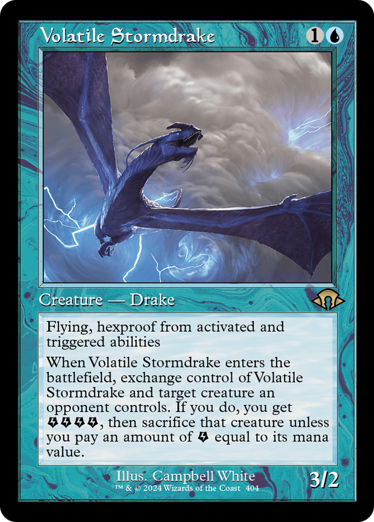 Volatile Stormdrake (Retro) [Modern Horizons 3] - The Mythic Store | 24h Order Processing