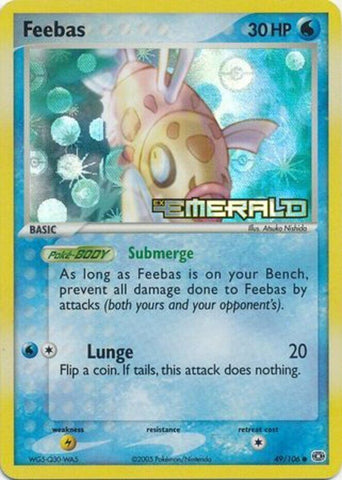 Feebas (49/106) (Stamped) [EX: Emerald] - The Mythic Store | 24h Order Processing