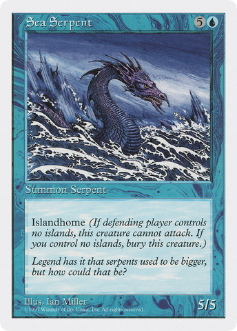 Sea Serpent [Fifth Edition] - The Mythic Store | 24h Order Processing