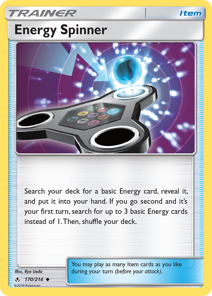 Energy Spinner (170/214) [Sun & Moon: Unbroken Bonds] - The Mythic Store | 24h Order Processing