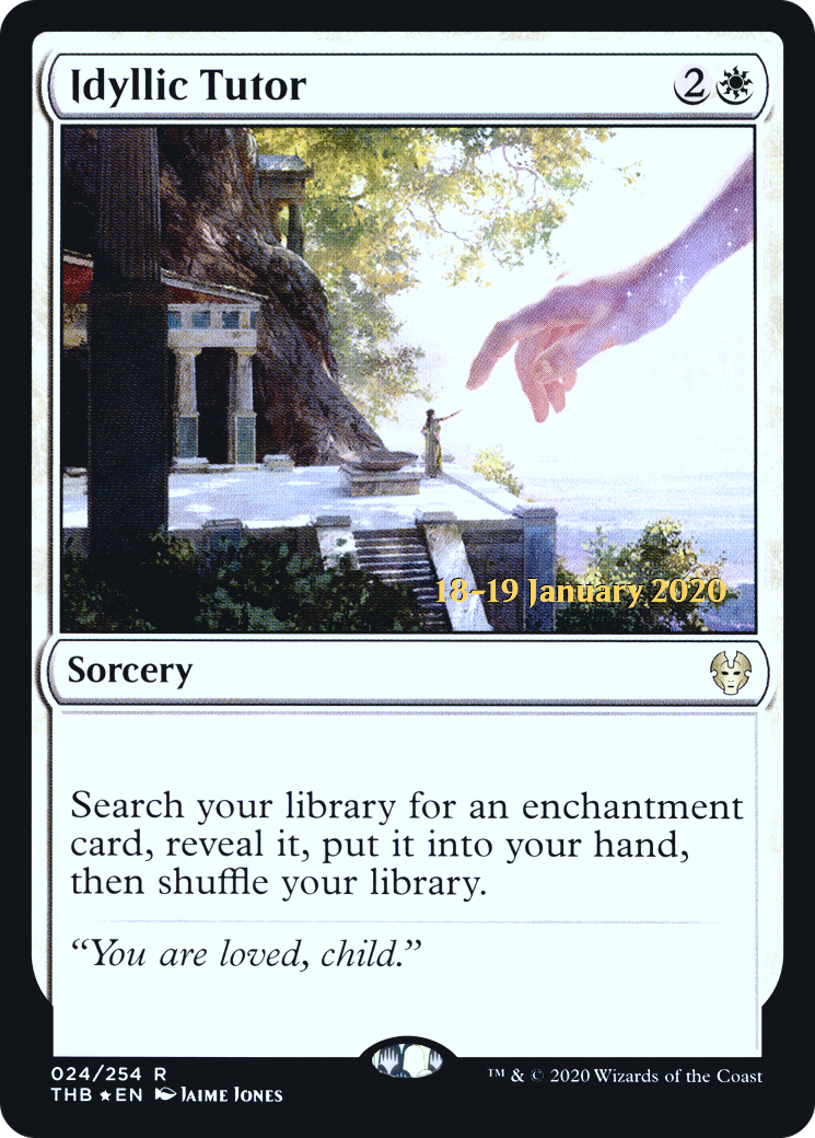 Idyllic Tutor [Theros Beyond Death Prerelease Promos] - The Mythic Store | 24h Order Processing