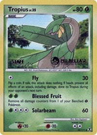 Tropius (52/111) (Staff Prerelease Promo) [Nintendo: Black Star Promos] - The Mythic Store | 24h Order Processing