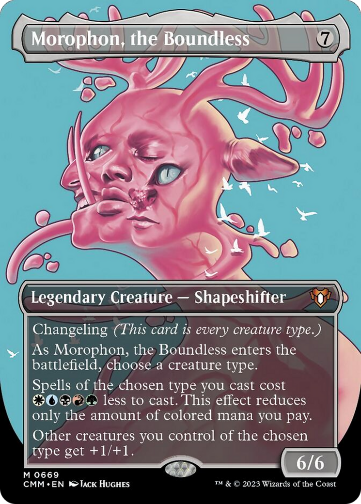 Morophon, the Boundless (Borderless Profile) [Commander Masters] - The Mythic Store | 24h Order Processing