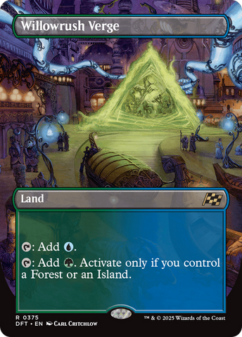 Willowrush Verge (Borderless) [Aetherdrift] - The Mythic Store | 24h Order Processing