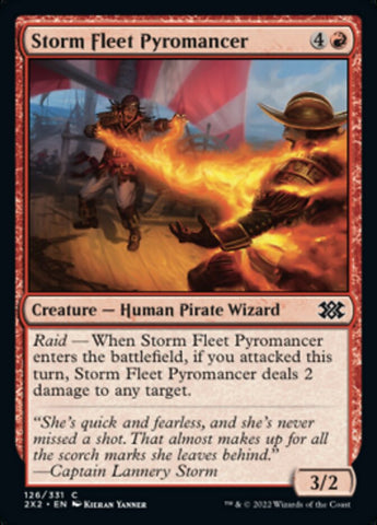 Storm Fleet Pyromancer [Double Masters 2022] - The Mythic Store | 24h Order Processing