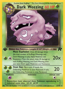 Dark Weezing (31/82) [Team Rocket 1st Edition] - The Mythic Store | 24h Order Processing