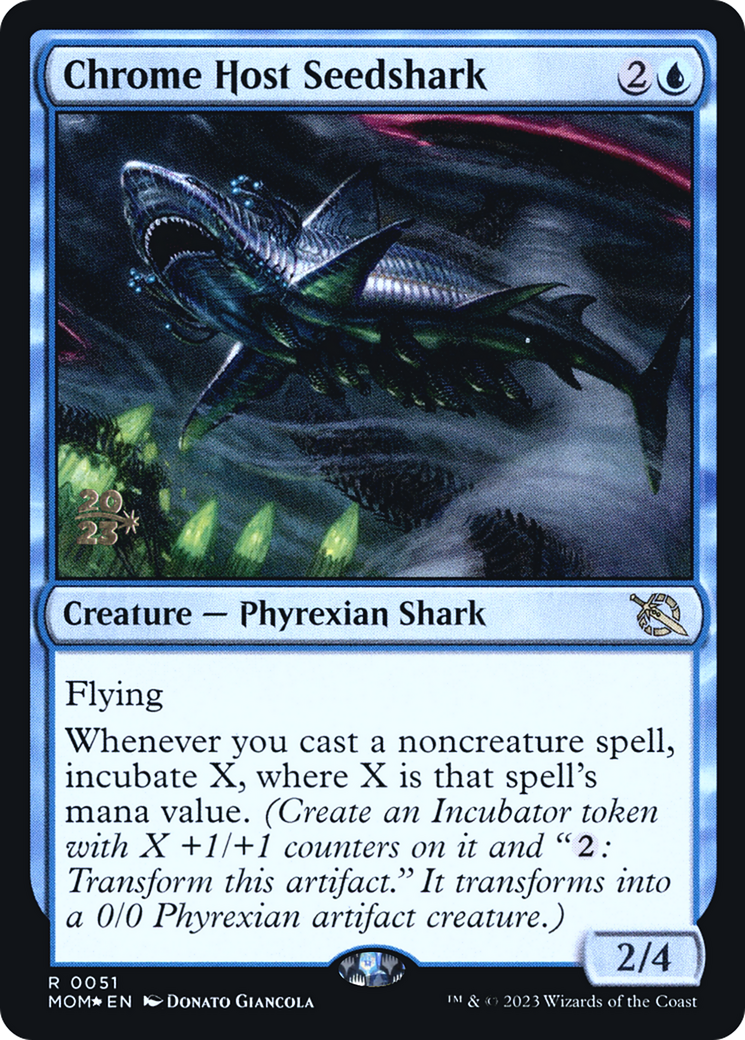 Chrome Host Seedshark [March of the Machine Prerelease Promos] - The Mythic Store | 24h Order Processing