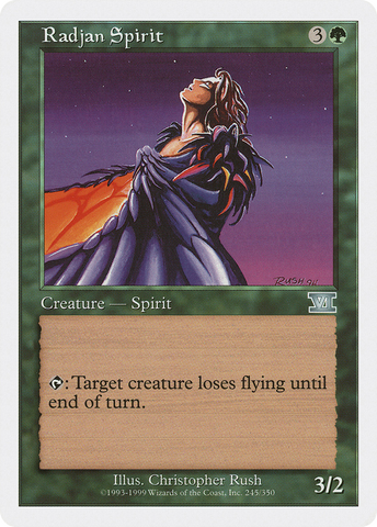 Radjan Spirit [Classic Sixth Edition] - The Mythic Store | 24h Order Processing