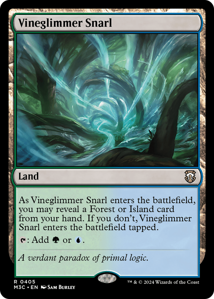 Vineglimmer Snarl (Ripple Foil) [Modern Horizons 3 Commander] - The Mythic Store | 24h Order Processing