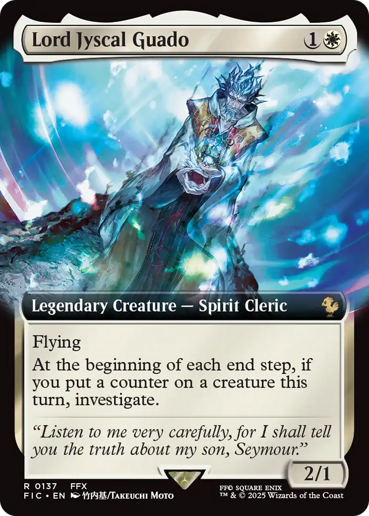 Lord Jyscal Guado (Extended Art) [FINAL FANTASY Commander] - The Mythic Store | 24h Order Processing