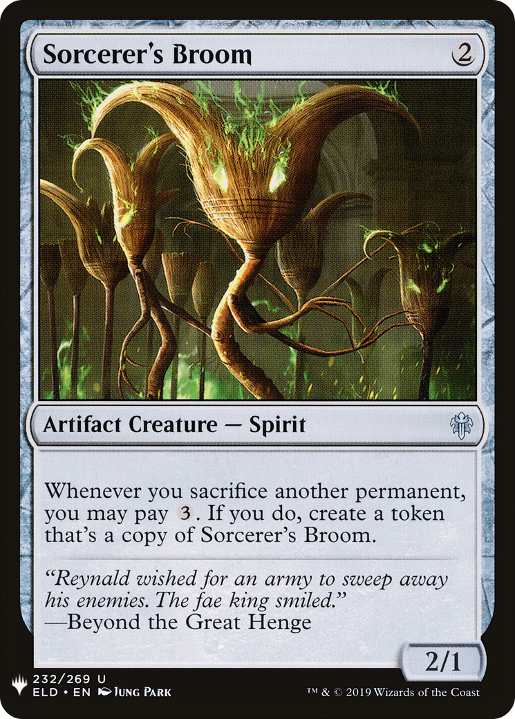 Sorcerer's Broom [Mystery Booster] - The Mythic Store | 24h Order Processing