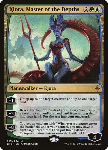 Kiora, Master of the Depths [Battle for Zendikar] - The Mythic Store | 24h Order Processing