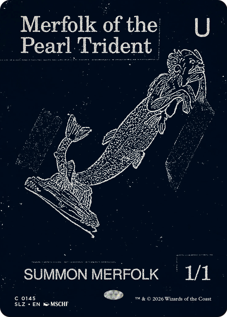 Merfolk of the Pearl Trident (0145) [Secret Lair x MSCHF: The Zeta Set] - The Mythic Store | 24h Order Processing