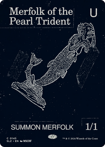 Merfolk of the Pearl Trident (0145) [Secret Lair x MSCHF: The Zeta Set] - The Mythic Store | 24h Order Processing
