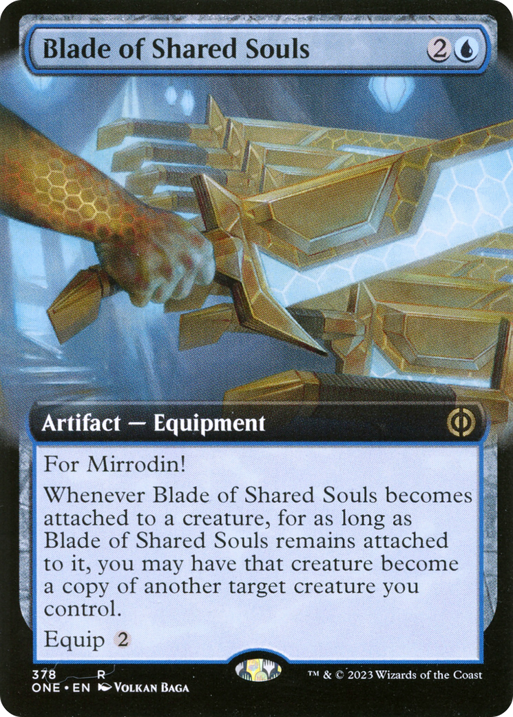 Blade of Shared Souls (Extended Art) [Phyrexia: All Will Be One] - The Mythic Store | 24h Order Processing