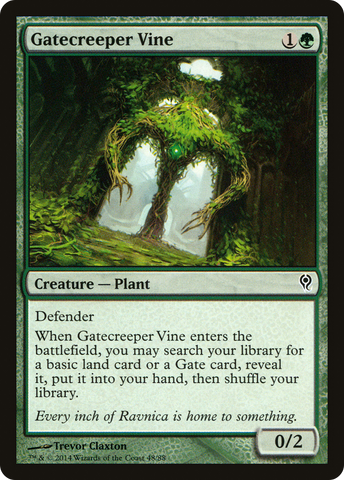 Gatecreeper Vine [Duel Decks: Jace vs. Vraska] - The Mythic Store | 24h Order Processing