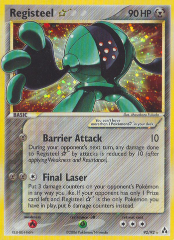 Registeel Star (92/92) [EX: Legend Maker] - The Mythic Store | 24h Order Processing