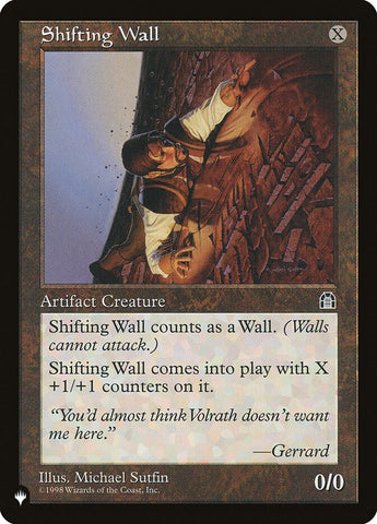 Shifting Wall [The List] - The Mythic Store | 24h Order Processing