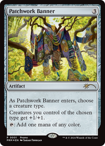 Patchwork Banner [Media Promos] - The Mythic Store | 24h Order Processing
