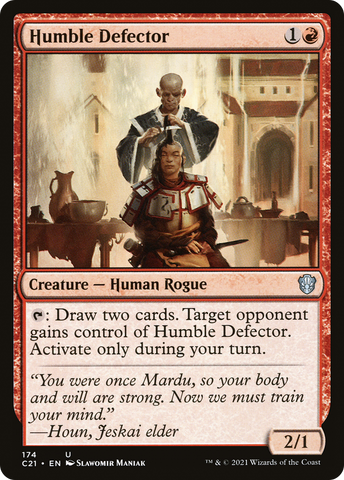 Humble Defector [Commander 2021] - The Mythic Store | 24h Order Processing