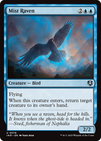 Mist Raven [Innistrad Remastered] - The Mythic Store | 24h Order Processing