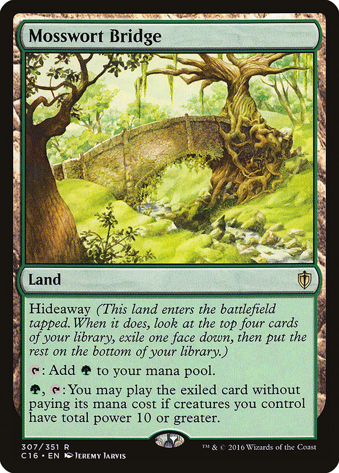 Mosswort Bridge [Commander 2016] - The Mythic Store | 24h Order Processing
