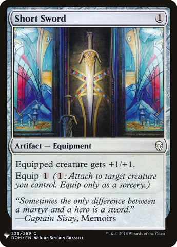 Short Sword [Mystery Booster] - The Mythic Store | 24h Order Processing