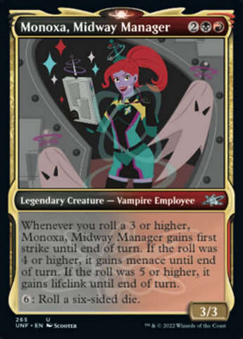Monoxa, Midway Manager (Showcase) [Unfinity] - The Mythic Store | 24h Order Processing