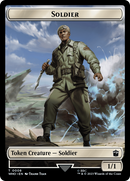 Soldier // Food (0025) Double-Sided Token [Doctor Who Tokens] - The Mythic Store | 24h Order Processing