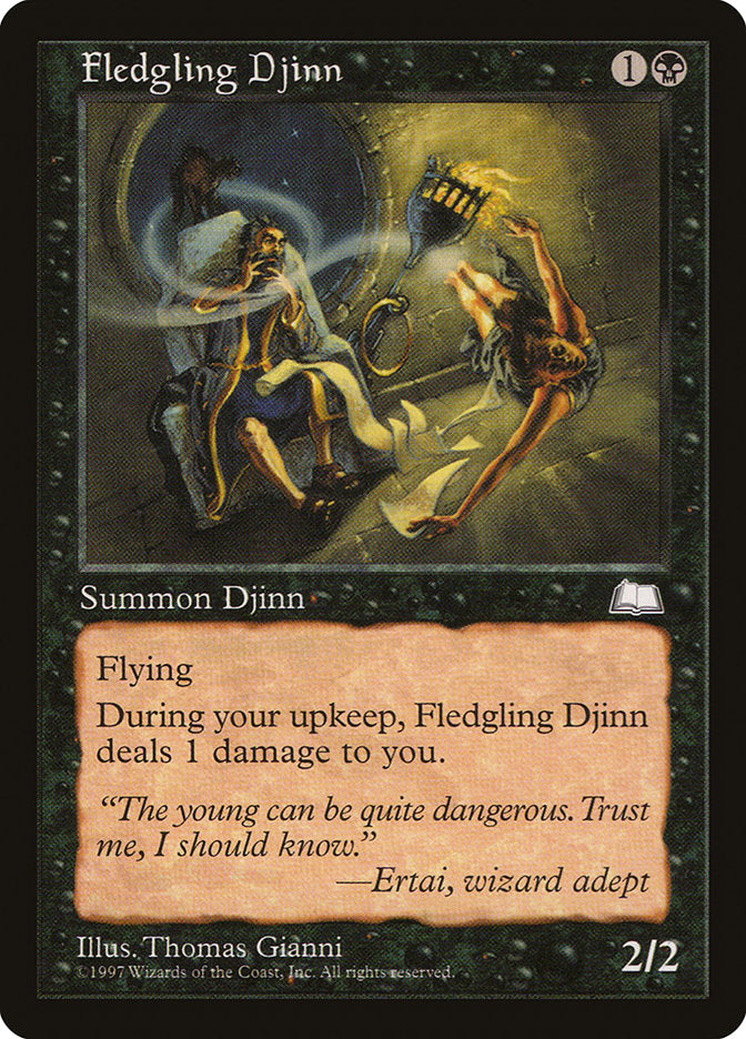 Fledgling Djinn [Weatherlight] - The Mythic Store | 24h Order Processing