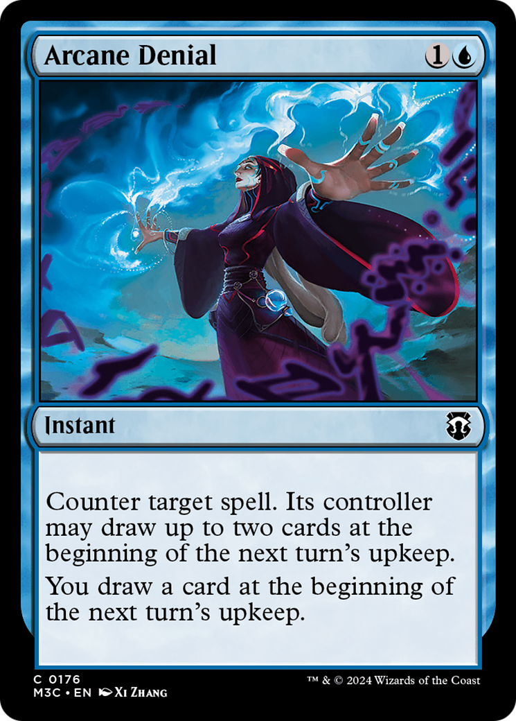 Arcane Denial (Ripple Foil) [Modern Horizons 3 Commander] - The Mythic Store | 24h Order Processing