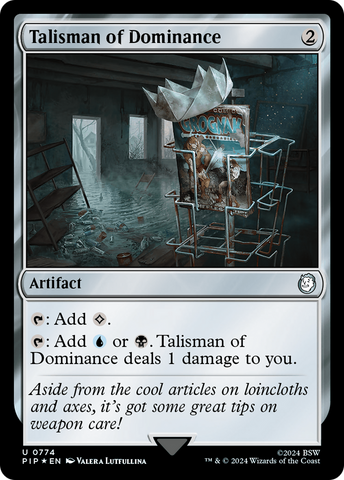 Talisman of Dominance (Surge Foil) [Fallout] - The Mythic Store | 24h Order Processing