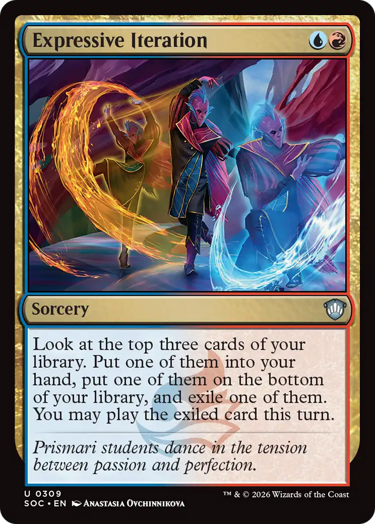 Expressive Iteration [Secrets of Strixhaven Commander] - The Mythic Store | 24h Order Processing