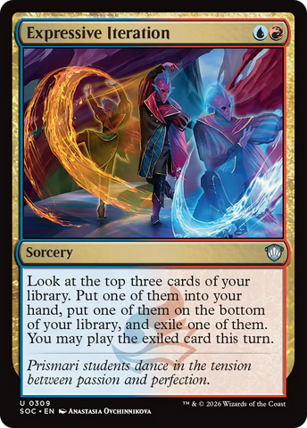 Expressive Iteration [Secrets of Strixhaven Commander] - The Mythic Store | 24h Order Processing