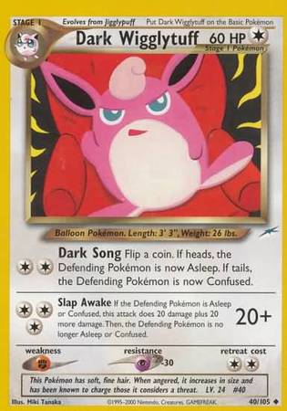 Dark Wigglytuff (40/105) [Neo Destiny Unlimited] - The Mythic Store | 24h Order Processing