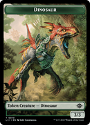 Map // Dinosaur (0010) Double-Sided Token [The Lost Caverns of Ixalan Tokens] - The Mythic Store | 24h Order Processing