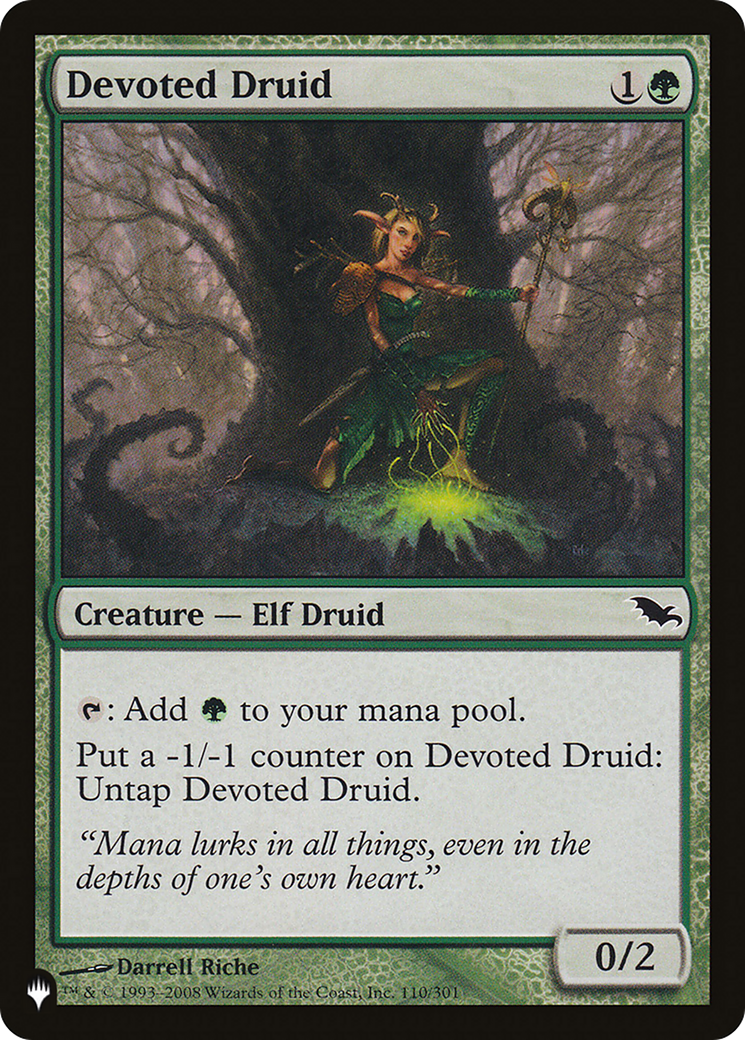Devoted Druid (SHM) [The List] - The Mythic Store | 24h Order Processing