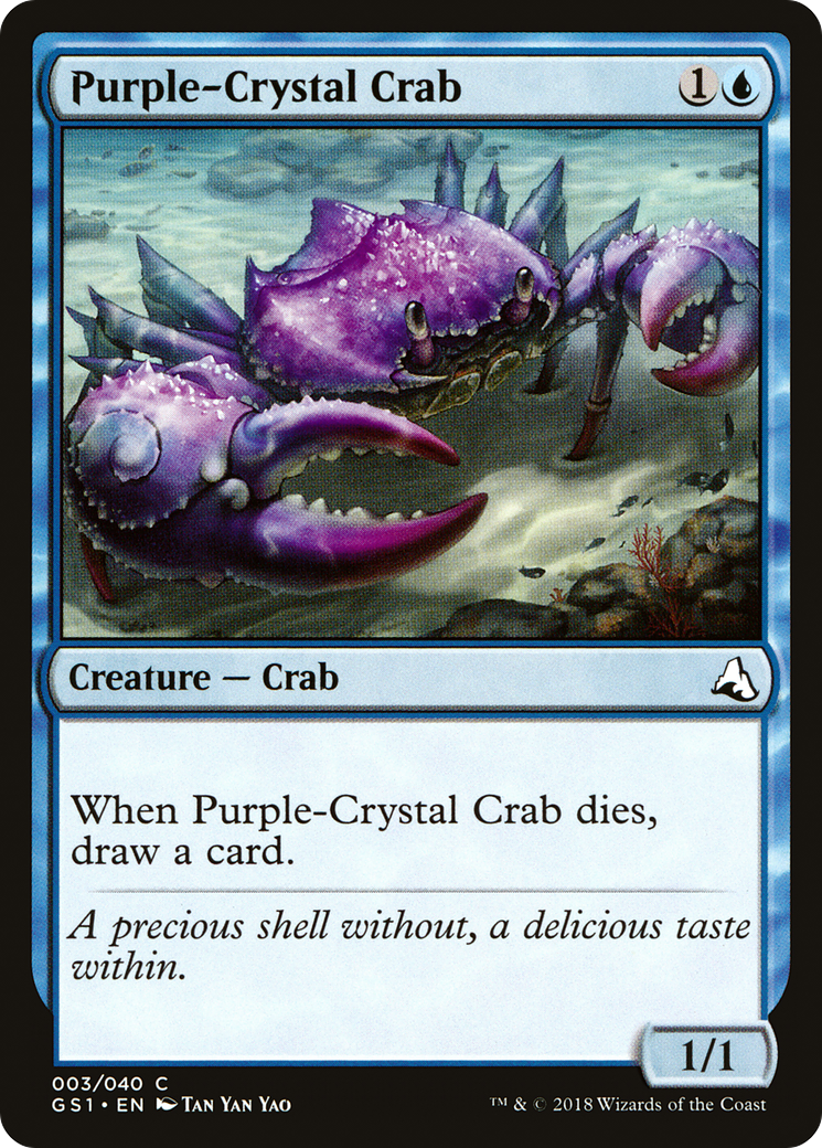 Purple-Crystal Crab [Global Series Jiang Yanggu & Mu Yanling] - The Mythic Store | 24h Order Processing