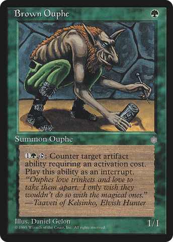 Brown Ouphe [Ice Age] - The Mythic Store | 24h Order Processing