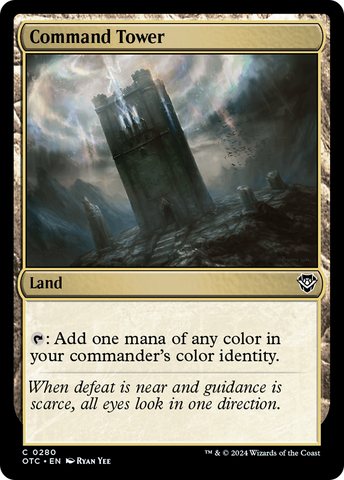 Command Tower [Outlaws of Thunder Junction Commander] - The Mythic Store | 24h Order Processing