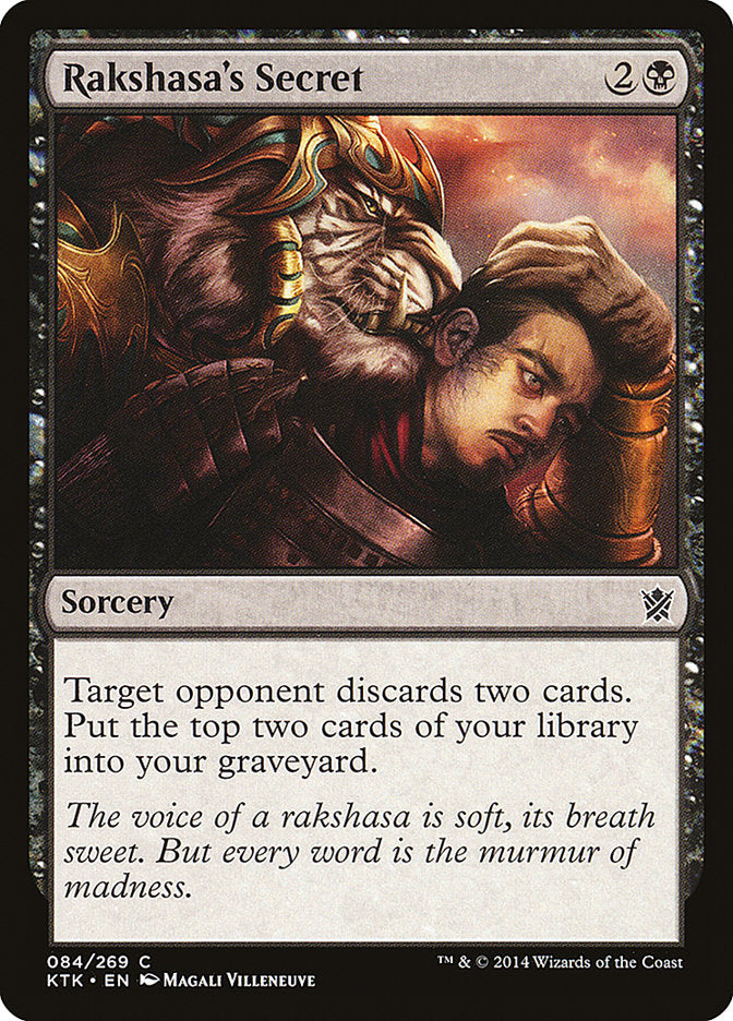 Rakshasa's Secret [Khans of Tarkir] - The Mythic Store | 24h Order Processing