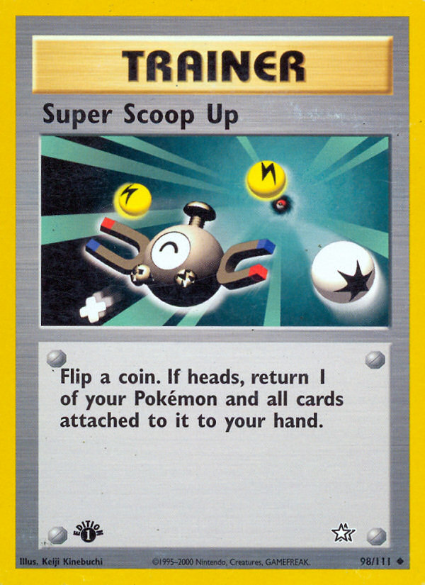 Super Scoop Up (98/111) [Neo Genesis 1st Edition] - The Mythic Store | 24h Order Processing