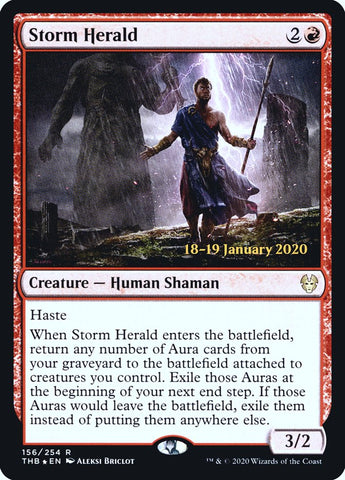 Storm Herald [Theros Beyond Death Prerelease Promos] - The Mythic Store | 24h Order Processing