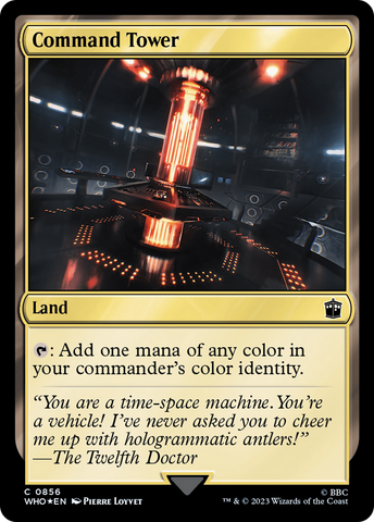 Command Tower (0856) (Surge Foil) [Doctor Who] - The Mythic Store | 24h Order Processing