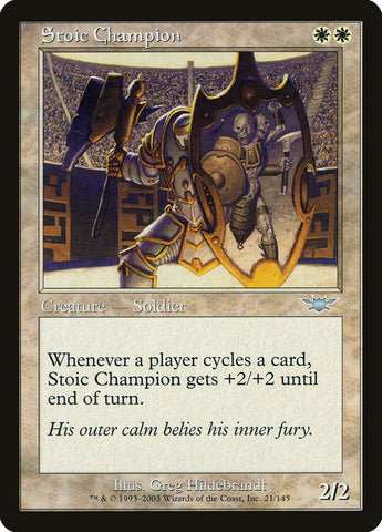 Stoic Champion [Legions] - The Mythic Store | 24h Order Processing
