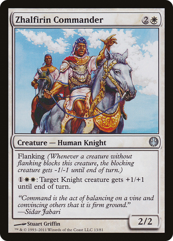 Zhalfirin Commander [Duel Decks: Knights vs. Dragons] - The Mythic Store | 24h Order Processing