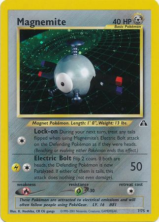 Magnemite (7/75) [Neo Discovery Unlimited] - The Mythic Store | 24h Order Processing