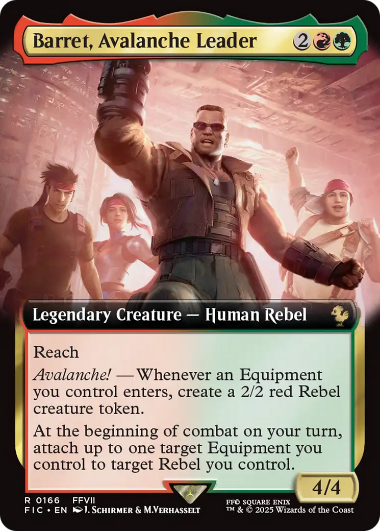 Barret, Avalanche Leader (Extended Art) [FINAL FANTASY Commander] - The Mythic Store | 24h Order Processing