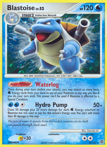 Blastoise (2/132) [Diamond & Pearl: Secret Wonders] - The Mythic Store | 24h Order Processing
